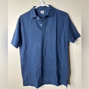 LIFE LINE SPORT | MEN’S POLO SHIRT MEDIUM NAVY BLUE